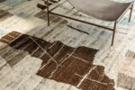 Details Of Nature Inspired Colors Modern Distressed Rug 60700 by Nazmiyal Antique Rugs