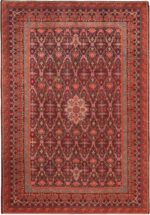 Purple Vintage German Continental Rug 70927 by Nazmiyal Antique Rugs