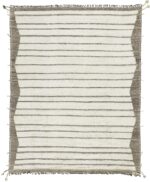 Soft Cream Modern Boho Chic Rug 60705 by Nazmiyal Antique Rugs