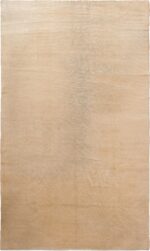 Solid Ivory Large Antique Chinese Rug 70843 by Nazmiyal Antique Rugs