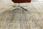 Texture Of Earth Tones Modern Distressed Rug 60695 by Nazmiyal Antique Rugs