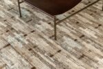 Texture Of Geometric Modern Distressed Rug 60683 by Nazmiyal Antique Rugs