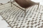 Texture Of Modern Distressed Rug 60676 by Nazmiyal Antique Rugs