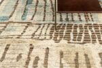 Texture Of Modern Distressed Rug 60691 by Nazmiyal Antique Rugs