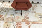 Texture Of Primitive Design Colorful Modern Boho Chic Rug 60711 by Nazmiyal Antique Rugs