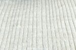 Texture Of Solid Ivory Modern Boho Chic Rug 60677 by Nazmiyal Antique Rugs