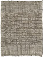 Textured Brown Modern Distressed Rug 60692 by Nazmiyal Antique Rugs