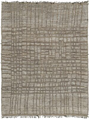 Textured Brown Modern Distressed Rug 60692 by Nazmiyal Antique Rugs