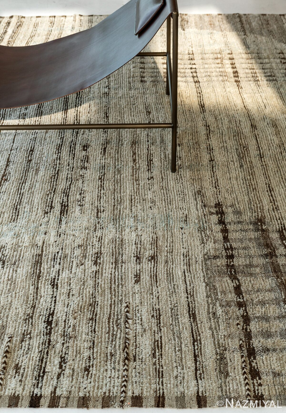 Distressed Color Rugs Decorative Modern Distressed Rug 60707 by Nazmiyal