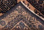 Weave Of Pair Of Small Ivory And Blue Antique Chinese Rugs 70881 by Nazmiyal Antique Rugs