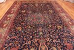 Whole View Of Antique Animal Design Persian Sarouk Farhan Rug 70867 by Nazmiyal Antique Rugs