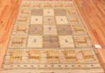 Whole View Of Animal Design Vintage Scandinavian Swedish Kilim Rug 70885 by Nazmiyal Antique Rugs