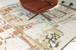 Whole View Of Primitive Design Colorful Modern Boho Chic Rug 60711 by Nazmiyal Antique Rugs
