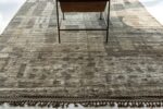 Whole View Of Taupe And Brown Modern Distressed Rug 60688 by Nazmiyal Antique Rugs