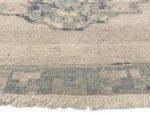 Border Of Decorative Ivory Blue Modern Boutique Rug 60725 by Nazmiyal Antique Rugs