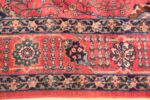 Border Of Vase Design Vintage Persian Tabriz Rug 70933 by Nazmiyal Antique Rugs