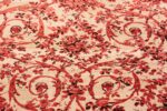 Close Up Of Ivory Background Antique Persian Halavai Bidjar Rug 70663 by Nazmiyal Antique Rugs