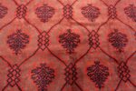 Close Up Of Red Antique Turkish Smyrna Area Rug 70930 by Nazmiyal Antique Rugs