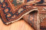 Corner Details Of Animal Design Fine Gallery Size Antique Persian Senneh Rug 70795 by Nazmiyal Antique Rugs