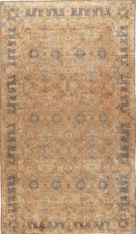 Oversized Floral Antique Persian Kerman Rug 70936 by Nazmiyal Antique Rugs
