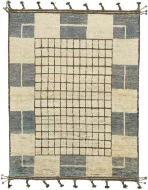 Geometric Design Modern Boho Chic Rug 60674 by Nazmiyal Antique Rugs