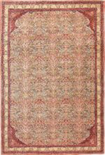 Large Antique Fine Intricate Floral Persian Tabriz Rug 70875 by Nazmiyal Antique Rugs