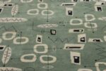 Texture Of Green Mid Century Inspired Modern Area Rug 60769 by Nazmiyal Antique Rugs