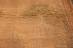 Waterfalls Of Antique Italian Painted Canvas Textile 3096 by Nazmiyal Antique Rugs