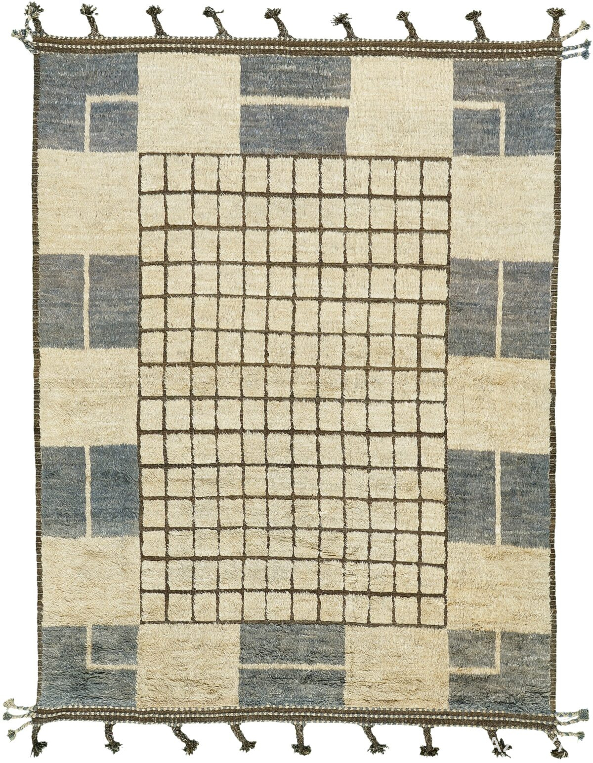 Geometric Design Modern Boho Chic Rug 60674 by Nazmiyal Antique Rugs
