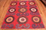 Whole View Of Antique Uzbek Embroidery 47395 by Nazmiyal Antique Rugs
