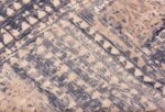 Back Of Silk And Wool Abstract Blue Modern Boutique Area Rug 60771 by Nazmiyal Antique Rugs by Nazmiyal Antique Rugs