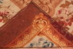 Back Of Oversized Antique French Aubusson Rug 70926 by Nazmiyal Antique Rugs