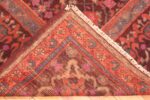 Back Of Purple Vintage German Continental Rug 70927 by Nazmiyal Antique Rugs