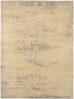Beige Modern Distressed Rug 60785 by Nazmiyal Antique Rugs