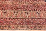 Border Of Antique Persian Kerman Area Rug 70928 by Nazmiyal Antique Rugs