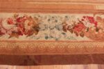 Border Of Oversized Antique French Aubusson Rug 70926 by Nazmiyal Antique Rugs