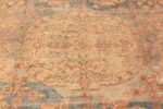 Center Of Light Blue Background Antique Sultanabad Rug 70944 by Nazmiyal Antique Rugs