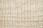 Close Up Of Caramel Color Textured Modern Distressed Rug 60824 by Nazmiyal Antique Rugs