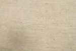 Close Up Of Light Beige Geometric Modern Distressed Rug 60805 by Nazmiyal Antique Rugs