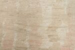 Close Up Of Light Beige Orange Modern Distressed Rug 60823 by Nazmiyal Antique Rugs