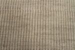 Close Up Of Light Green Textured Modern Distressed Rug 60832 by Nazmiyal Antique Rugs