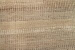 Close Up Of Taupe Textured Modern Distressed Rug 60820 by Nazmiyal Antique Rugs