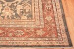 Corner Of Mostofi Design Antique Persian Sultanabad Rug 70939 by Nazmiyal Antique Rugs