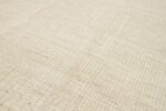 Detail Of Caramel Color Textured Modern Distressed Rug 60824 by Nazmiyal Antique Rugs