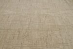 Detail Of Cobblestone Geometric Modern Distressed Rug 60812 by Nazmiyal Antique Rugs