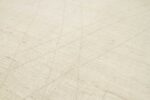 Detail Of Ivory Geometric Modern Moroccan Rug 60781 by Nazmiyal Antique Rugs