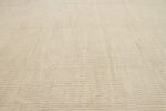 Detail Of Light Beige Modern Distressed Rug 60786 by Nazmiyal Antique Rugs