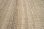Detail Of Taupe Textured Modern Distressed Rug 60820 by Nazmiyal Antique Rugs