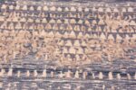 Details Of Silk And Wool Abstract Blue Modern Boutique Area Rug 60771 by Nazmiyal Antique Rugs by Nazmiyal Antique Rugs