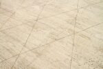Details Of Beige Brown Geometric Modern Moroccan Rug 60776 by Nazmiyal Antique Rugs